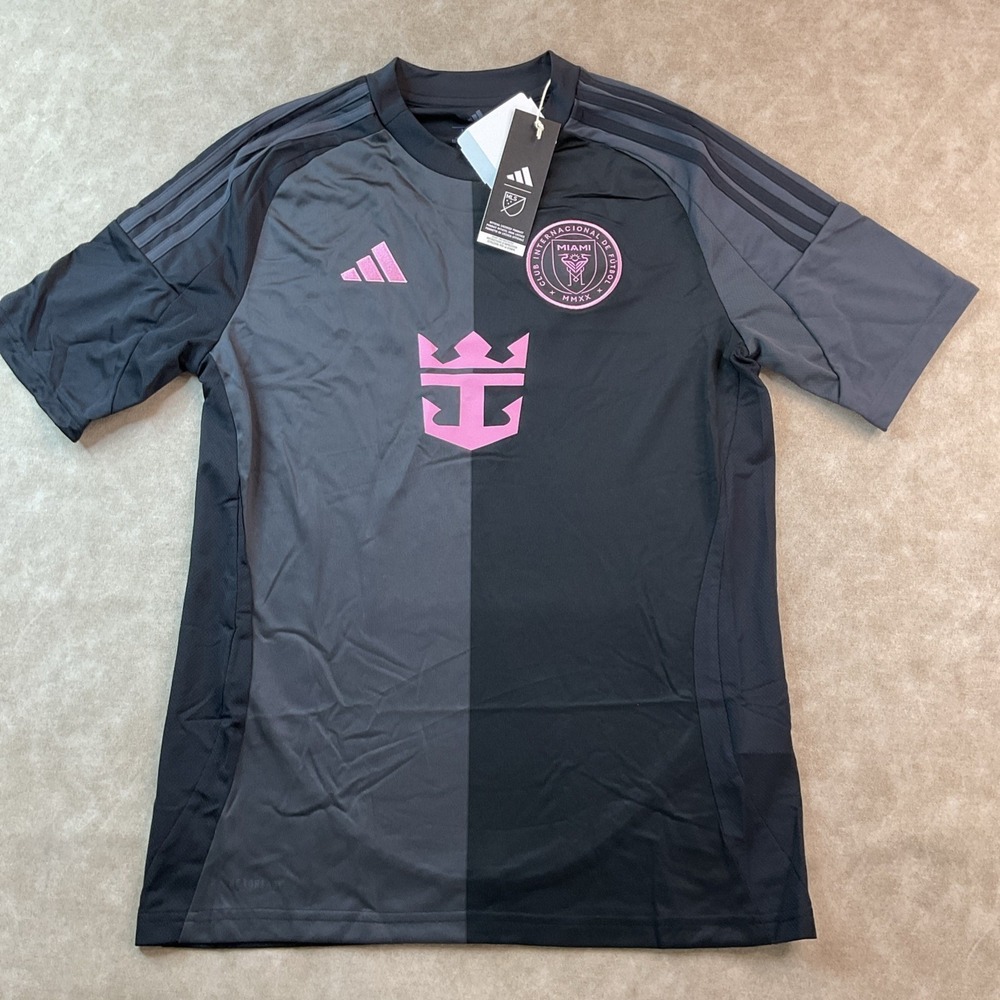 ADIDAS Inter Miami Lionel Messi 25/26 Away Soccer Jersey JI6820 Youth Sz XL NWT - Picture 9 of 10